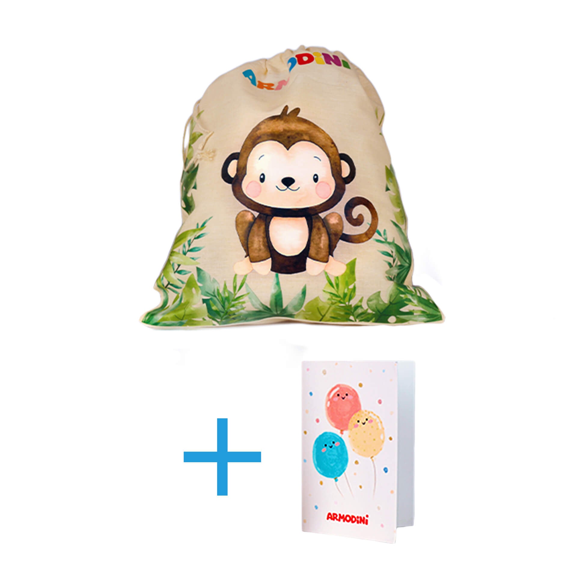 Подаръчна торбичка и картичка