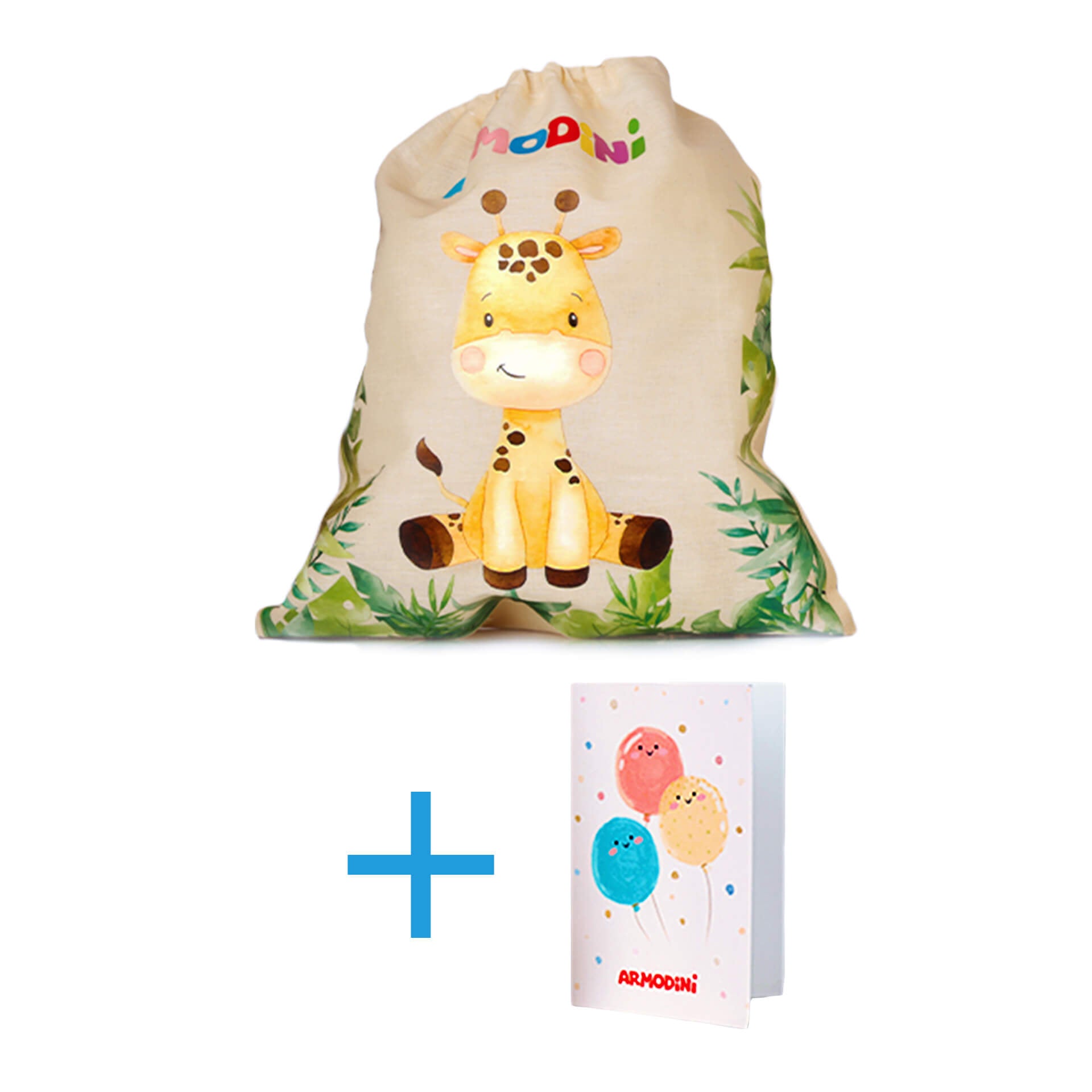 Подаръчна торбичка и картичка