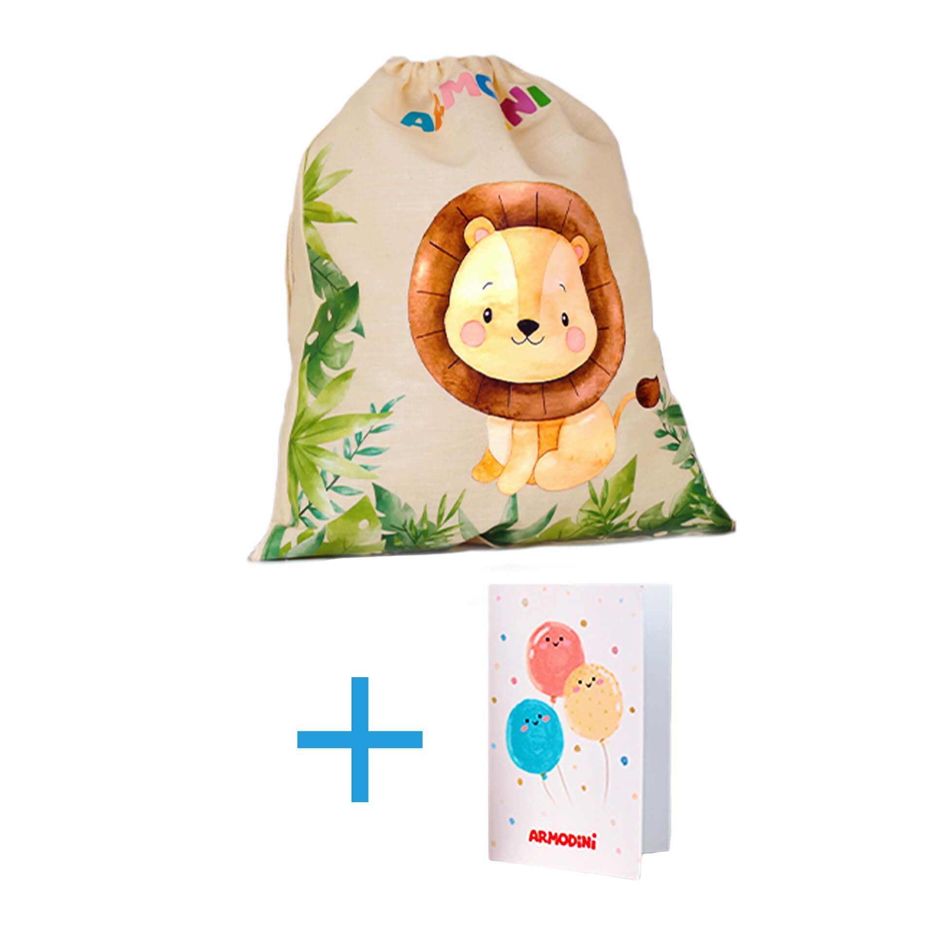 Подаръчна торбичка и картичка